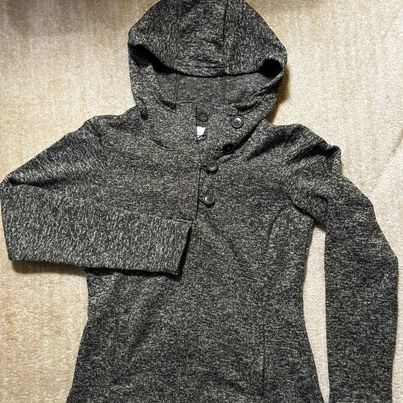 Columbia Women's Charcoal Hooded Sweater - Picture 1 of 3